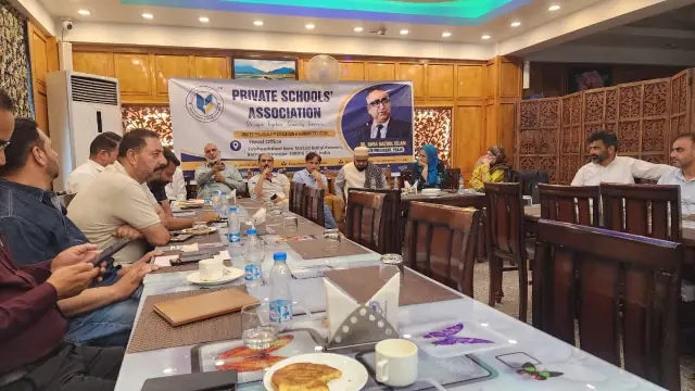 Office bearers in session